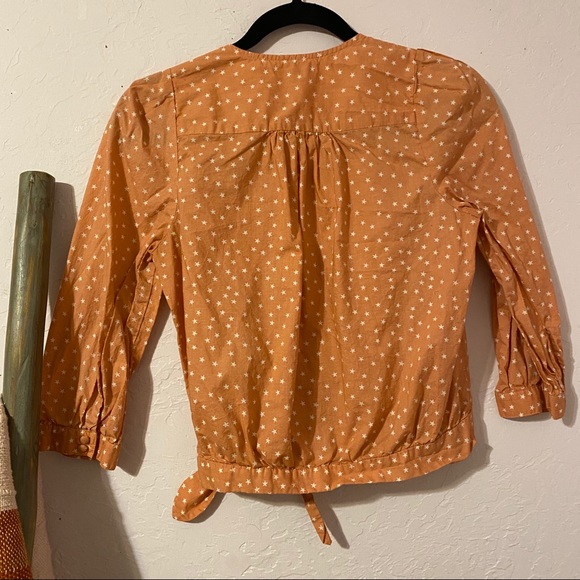 Madewell star wrap top - Picture 4 of 4